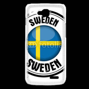 Coque LG L90 Logo Suède