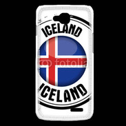 Coque LG L90 Logo Islande