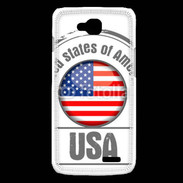 Coque LG L90 Logo USA
