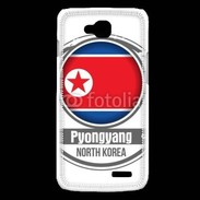 Coque LG L90 Logo Corée du Nord