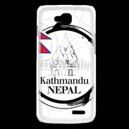 Coque LG L90 Logo Népal