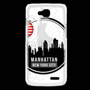 Coque LG L90 Logo Manhattan