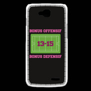 Coque LG L90 Bonus Offensif-Défensif Noir