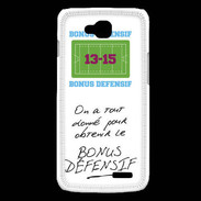 Coque LG L90 Obtenir le Bonus offensif-défensif Blanc