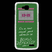 Coque LG L90 Obtenir le Bonus offensif-défensif Vert