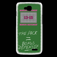 Coque LG L90 The pack Bonus offensif-défensif Vert