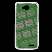 Coque LG L90 Dégradé Bonus Offensif-défensif Vert