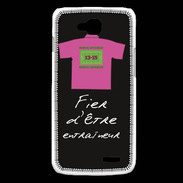 Coque LG L90 Entraîneur Bonus offensif-défensif Noir