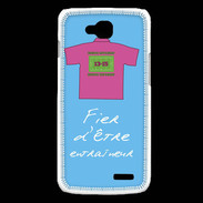 Coque LG L90 Entraîneur Bonus offensif-défensif Bleu