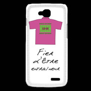 Coque LG L90 Entraîneur Bonus offensif-défensif Blanc 