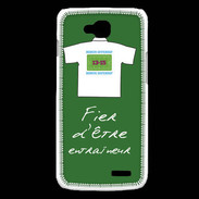 Coque LG L90 Entraîneur Bonus offensif-défensif Vert