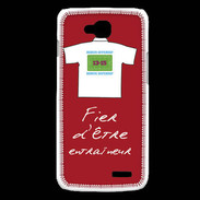 Coque LG L90 Entraîneur Bonus offensif-défensif Rouge