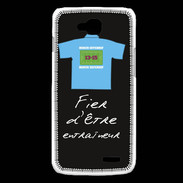 Coque LG L90 Entraîneur Bonus offensif-défensif Noir 2