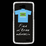 Coque LG L90 Médecin Bonus offensif-défensif Noir 2