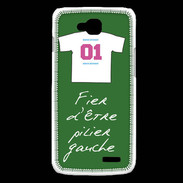 Coque LG L90 Pilier gauche Bonus offensif-défensif Vert