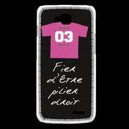 Coque LG L90 Pilier droit Bonus offensif-défensif Noir