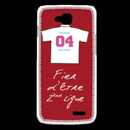 Coque LG L90 Deuxième ligne G Bonus offensif Rouge