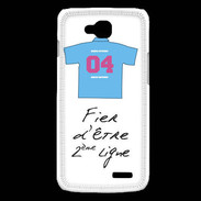 Coque LG L90 Deuxième ligne G Bonus offensif Blanc 2