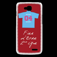 Coque LG L90 Deuxième ligne G Bonus offensif Rouge 2