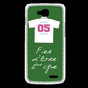 Coque LG L90 Deuxième ligne D Bonus offensif Vert