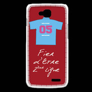 Coque LG L90 Deuxième ligne D Bonus offensif Rouge 2