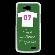 Coque LG L90 Troisième ligne D Bonus offensif-défensif Vert