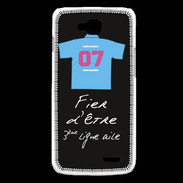 Coque LG L90 Troisième ligne D Bonus offensif-défensif Noir 2
