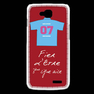 Coque LG L90 Troisième ligne D Bonus offensif-défensif Rouge 2