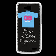 Coque LG L90 Troisième ligne centre Bonus offensif-défensif Noir 2