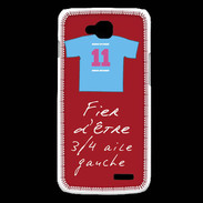 Coque LG L90 3/4 aile gauche Bonus offensif-défensif Rouge 2