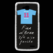 Coque LG L90 3/4 aile gauche Bonus offensif-défensif Noir 2