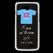 Coque LG L90 3/4 centre G Bonus offensif-défensif Noir 2