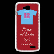 Coque LG L90 3/4 centre G Bonus offensif-défensif Rouge 2