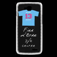 Coque LG L90 3/4 centre D Bonus offensif-défensif Noir 2