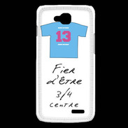 Coque LG L90 3/4 centre D Bonus offensif-défensif Blanc 2