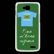 Coque LG L90 Soigneur Bonus offensif-défensif Vert 2