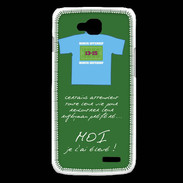 Coque LG L90 Moi je l'ai élevé Bonus offensif-défensif Vert 2