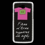 Coque LG L90 Supporters Bonus offensif-défensif Noir