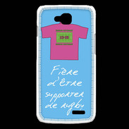 Coque LG L90 Supporters Bonus offensif-défensif Bleu