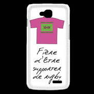 Coque LG L90 Supporters Bonus offensif-défensif Blanc