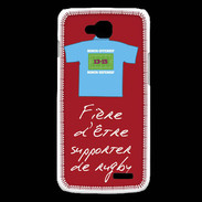 Coque LG L90 Supporters Bonus offensif-défensif Rouge 2