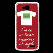 Coque LG L90 Supporters Bonus offensif-défensif Rouge