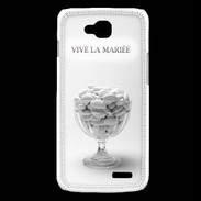 Coque LG L90 Vive les mariées PR 