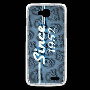 Coque LG L90 Since crane bleu 1952