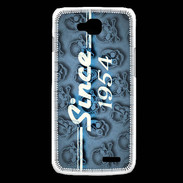 Coque LG L90 Since crane bleu 1954