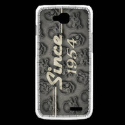 Coque LG L90 Since crane gris 1954