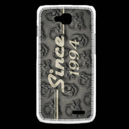 Coque LG L90 Since crane gris 1994