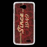 Coque LG L90 Since crane rouge 1949