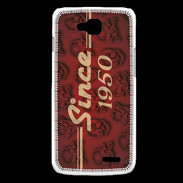 Coque LG L90 Since crane rouge 1950
