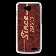 Coque LG L90 Since crane rouge 1973